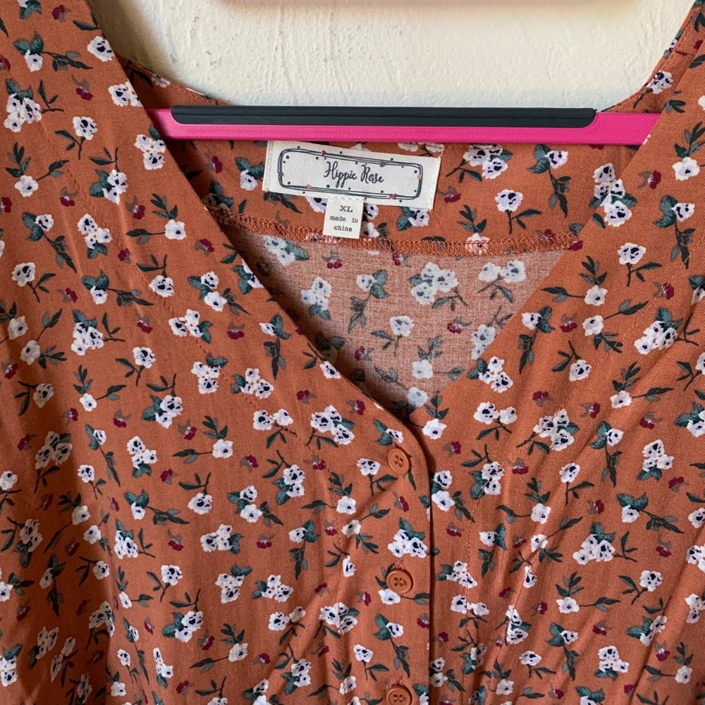 Floral Fall Blouse! 🍁